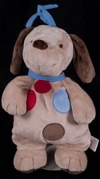 Carters Child of Mine Dog Musical Crib Pull Plush Lovey Baby Toy